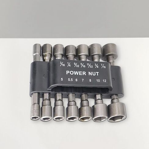 مجموعة سائق Hex Socket مجموعة لتدريبات الطاقة ومفكات كهربائية ، وحجم 1/4 بتات من أجل DIY وإصلاح المنزل ، مجموعة الأدوات العالمية in Saudi Arabia
