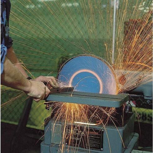 Norton BlueFire R821P PSA Disc, Cloth Backing, Adhesive Backed, Zirconia Alumina, 10 inches Diameter, 40 Grit (Pack of 25) in Saudi Arabia