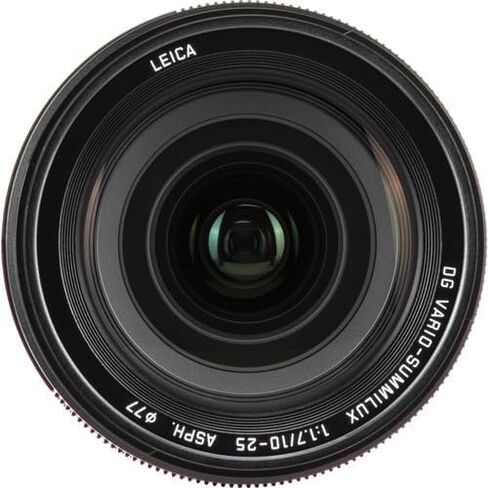 Panasonic Leica DG Vario-Summilux 10-25mm Lens (H-X1025) Bundle Including: Lens Pouch, 3-Piece Filter Kit, Lens Caps, Cap Keeper, Full Cleaning Kit in Saudi Arabia