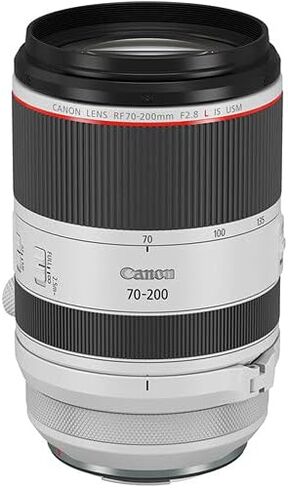 Canon RF 70-200mm f/2.8 L هو عدسة USM | براعة مؤيدة للمستوى في تصميم مضغوط (3792C002) + بطاقة ذاكرة 64 جيجابايت in Kuwait