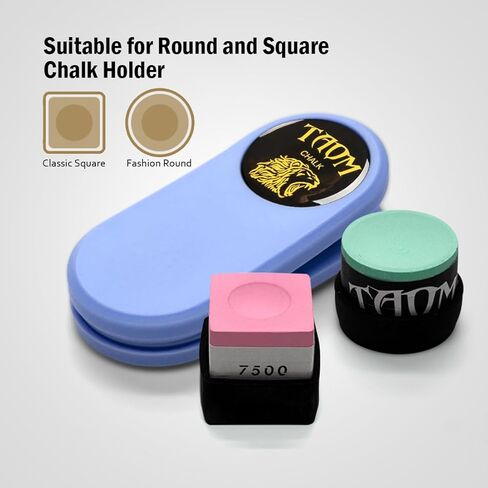 Taom Chalk Holder Silicone Magnetic Silicone Date Billiard Billiard Cue Cue Snooker حامل البلياردو الصامت الملحقات in Kuwait