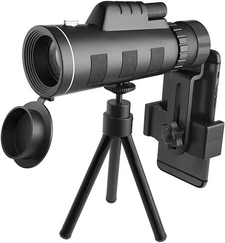 40x60 monocular Telescope, Suitable for Adults and Children, for Bird Watching, Hiking, and Concert Tours, with Phone Clip and Stand in Saudi Arabia