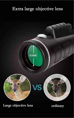 40x60 monocular Telescope, Suitable for Adults and Children, for Bird Watching, Hiking, and Concert Tours, with Phone Clip and Stand in Saudi Arabia