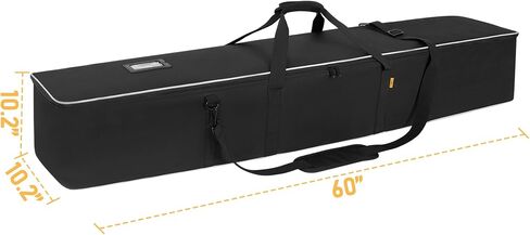 ITHWIU Multifunctional Tripod Bag 36.6 X 5 X 5 Inches / 93X13X13 cm Heavy Duty Tripod Carrying Case with Handle for Lights, Speakers, Cameras, Booms, Microphone Stands in Kuwait