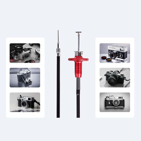 Camera Mechanical Shutter Release Cable Large Format for Precise Exposure Control and Stability in Photography in Saudi Arabia