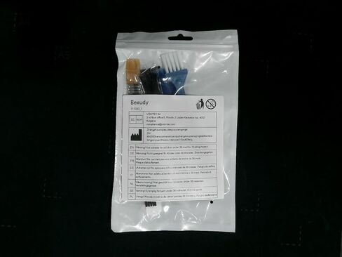 BEWUDY 10 PCS Mini Keyboard Cleaning Kit ، فرش تنظيف الغبار الإلكترونية المضادة للثبات مع شعيرات PP ، للوحة مفاتيح الكمبيوتر ، اللوحة الأم ، الكاميرا ، مساحة صغيرة in Kuwait
