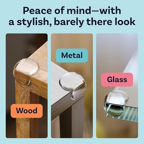 Baby Corner Protectors,12 Pack Table Edge Guards, Clear Furniture Safety Bumpers with Strong Adhesive in Saudi Arabia