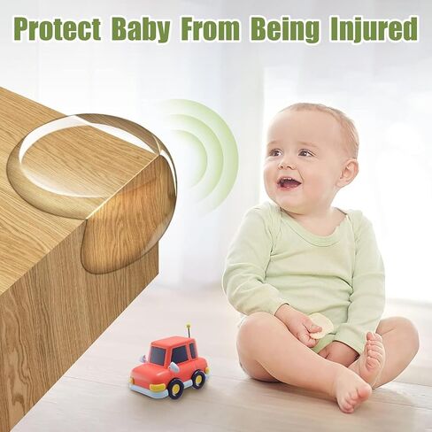 Baby Corner Protectors,12 Pack Table Edge Guards, Clear Furniture Safety Bumpers with Strong Adhesive in Saudi Arabia