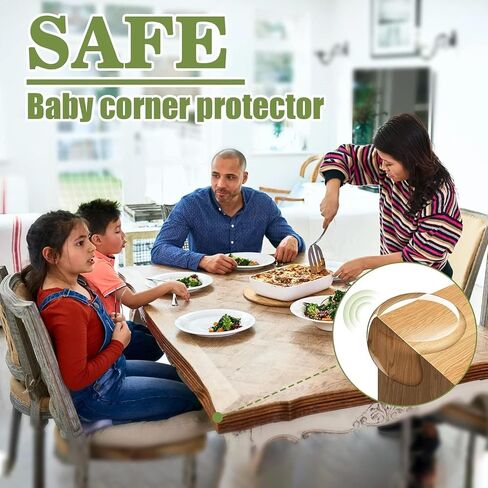 Baby Corner Protectors,12 Pack Table Edge Guards, Clear Furniture Safety Bumpers with Strong Adhesive in Saudi Arabia