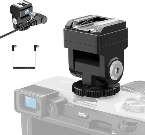 محول حذاء الساخن لصالح Godox IM30 IM20 IM22 MINI Flash ، يرفع ارتفاع الفلاش لتقليل ظل العدسة مع تكبير أو عدسات واسعة الزاوية ، متوافق مع Zeniko ZF04 ZF08 فلاش in Saudi Arabia