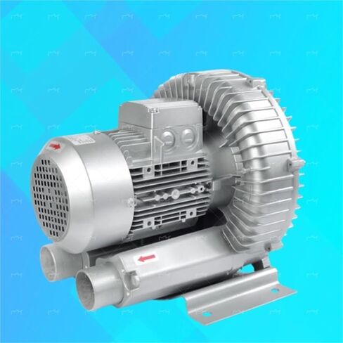 High-Pressure Regenerative Blower 0.5HP 0.47HP 0.33HP 0.24HP for Aquaculture, 350W Single Phase Vortex Blower, Efficient Air Pump for Fish Farming & Oxygenation in Kuwait