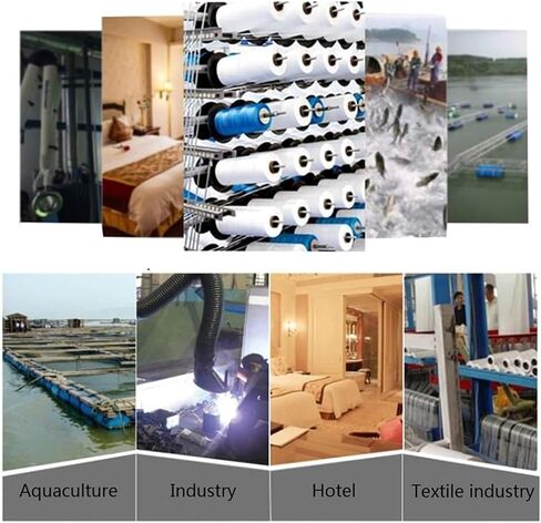 110V Regenerative Blower 0.24HP/0.33HP/0.47HP High-Pressure Vortex for Sewage Aeration & Aquarium Oxygenation - 550W Fish Pond Blower in Kuwait
