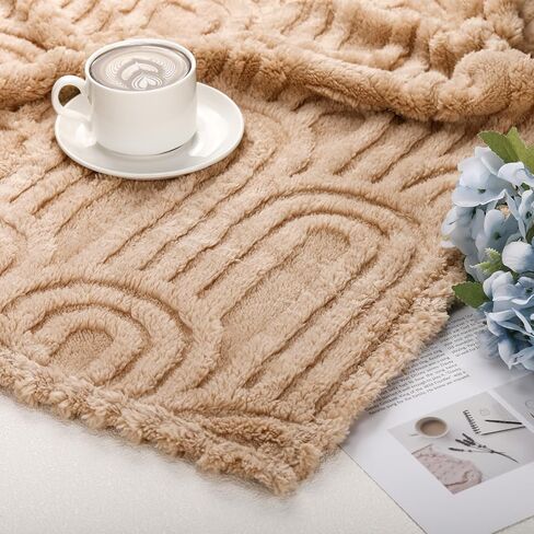 4 Pcs 3D Boho Baby Blanket for Girls Boys Fluffy Baby Blanket Soft Warm Infant Newborn Toddler Receiving Swaddling Blankets Infant Gift, 32" x 24" (Rainbow) in Kuwait