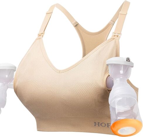 HOFISH Pumping Bra Hands Free Support Nursing Bras for Breastfeeding in Kuwait
