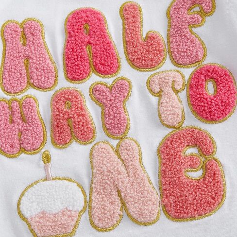 نصف عيد ميلاد الزي الطفلة في منتصف الطريق إلى واحد تطريز رومبير السراويل in Kuwait