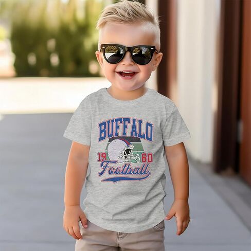 قميص كرة قدم صغير لأولاد الفتاة الأمريكية كرة القدم الأمريكية Tshirt Team Sports Fans Loving Wovits Kids Day Tops Tops in Saudi Arabia