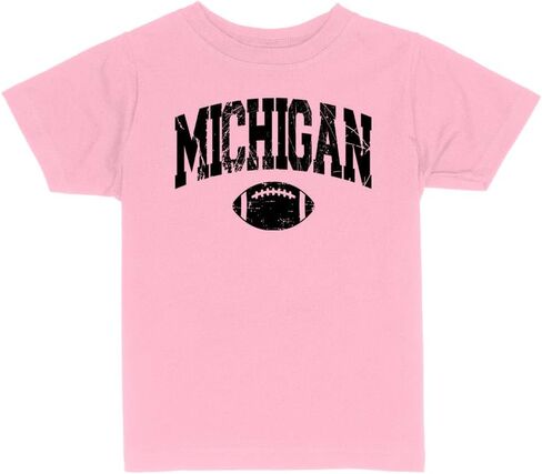 Football Michigan Collegiate Toddler Kids T-Shirt in Saudi Arabia