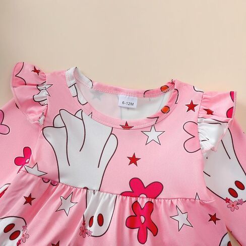 Kislio Toddler Baby Girls Fall Winter Clother Shirt Shirt Shirt Tops Blants Chull in Kuwait