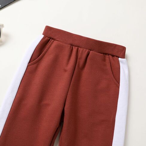 Tiny Cutey Toddler Baby Girl Boy Fall Winter Outfits Long Sleeve Hoodie Sweatshirt Sweatpants Clothes Set Sweat Suit with Cap in Kuwait