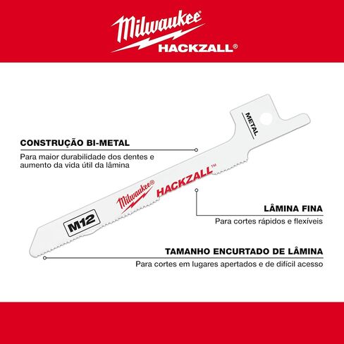 Milwaukee Electric - M12 HACKZALL BLADE-METAL SCROLL in Saudi Arabia