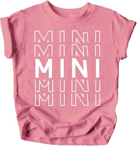 Olive Loves Apple Mommy & Me Outfit Matching Stacked Letters Shirts in Saudi Arabia