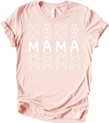 Olive Loves Apple Mommy & Me Outfit Matching Stacked Letters Shirts in Saudi Arabia