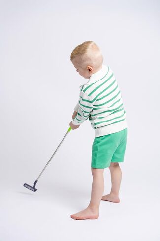 MONICA + ANDY Baby Organic Slub Shorty Romper in Saudi Arabia