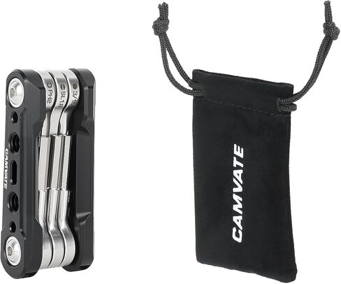 CAMVATE Folding 6-in-1 Multi-Tool Kit(Black)-3793 in Saudi Arabia