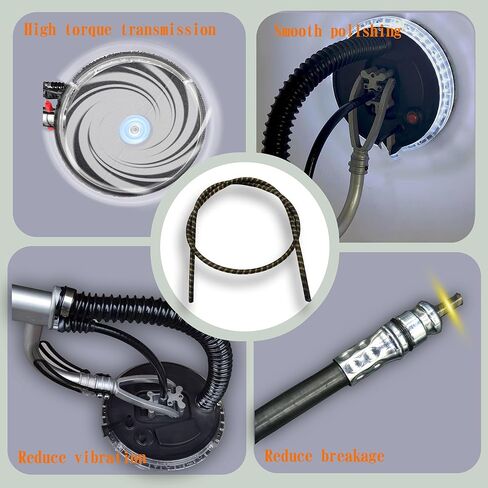 Victax Electric Drywall Sander Sander Synt Slanting Machine Fraph Lupply Free for 7800 69E الجدار الجاف ، 1pcs 42.52 بوصة in Kuwait