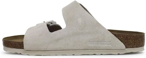 Birkenstock Unisex Arizona BS Suede Leather Antique White Sandals 9 W / 7 M US in Saudi Arabia