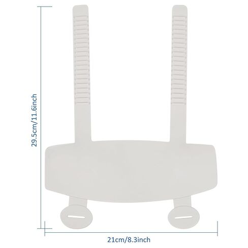 يمنع حراسة البال العالمي لمقعد المرحاض مع رافعة غطاء المرحاض ، واقي رش المرحاض الأطفال والبالغين من التبول (كبير ، 1 ، العد) in Kuwait