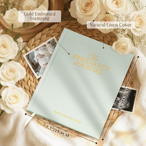 LANPN MY PRASTION JOURNAL MEMORY BOOK لأول مرة أمي ، 156 صفحة الحمل يجب أن يكون لديها سجل قصاصات مخطط ، وتتبع الحمل مذكرات أمي لتكون هدية لتوقع حكيمة الوالد الأخضر in Saudi Arabia