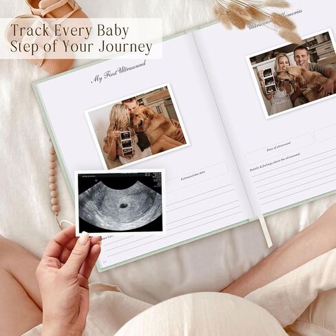 LANPN MY PRASTION JOURNAL MEMORY BOOK لأول مرة أمي ، 156 صفحة الحمل يجب أن يكون لديها سجل قصاصات مخطط ، وتتبع الحمل مذكرات أمي لتكون هدية لتوقع حكيمة الوالد الأخضر in Saudi Arabia