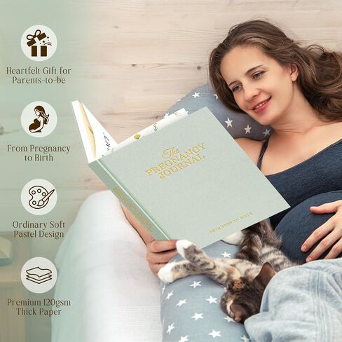 LANPN MY PRASTION JOURNAL MEMORY BOOK لأول مرة أمي ، 156 صفحة الحمل يجب أن يكون لديها سجل قصاصات مخطط ، وتتبع الحمل مذكرات أمي لتكون هدية لتوقع حكيمة الوالد الأخضر in Saudi Arabia