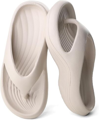 يتخبط Vinlas Womens Flops ، Super Super Most Sways Sandals المشي ، شرائح نسائية ثونغ على شكل كوب in Saudi Arabia