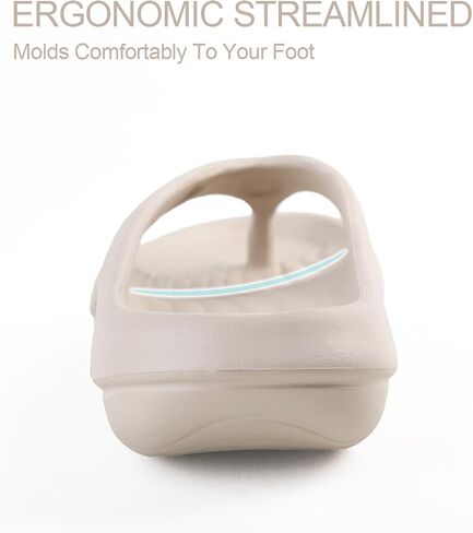 يتخبط Vinlas Womens Flops ، Super Super Most Sways Sandals المشي ، شرائح نسائية ثونغ على شكل كوب in Saudi Arabia