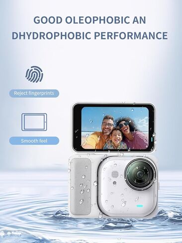 [3 Pack] for Insta360 Go Ultra Canera Tempered Glass Screen Film&Tpu Lens Protector Film, Screen Protector for Insta360 Go Ultra, Anti-Scratch & Sensitive. in Kuwait