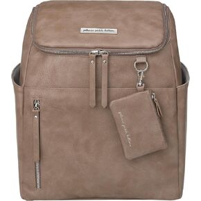 Petunia Pickle Bottom Tempo Backpack, Designed for Busy Families, Attaches to Stroller or Suitcase, Spacious Main Compartment, Brioche in Saudi Arabia