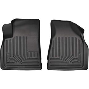 Husky Liners - Weatherbeater | Fits 2008-2017 Buick Enclave, 2009-2017 Chevrolet Traverse, 2007-2016 GMC Acadia, 2017 Acadia Limited, 2007-2010 Saturn Outlook-Front Liners-Black, 2 pc. | 18211 in Kuwait