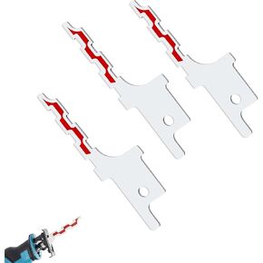 6 PCS Drywall Prondorcing شفرات المنشار لأداة Milwaukee Electric Tool Drywall Access Blade Kit متوافقة مع Hackzall Dewalt Sawzall Plant in Kuwait