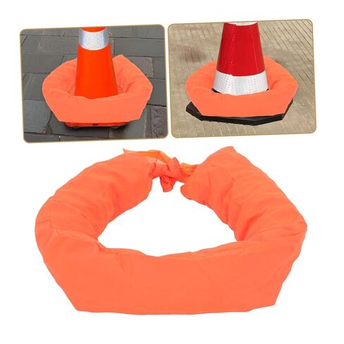 أكياس رمل مخروطية شارع 5pcs شارع مخروطات رمل عاكسة لأقماع حركة مرور تحذير أمان للوقوف على الطرق. in Saudi Arabia