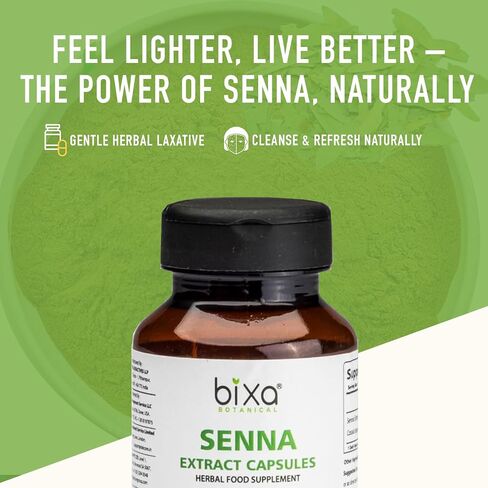 bixa BOTANICAL Senna Leaves Powder (Cassia angustifolia), 1 Pound (16 Oz) - Natural Herbal Laxative | Ayurvedic Herbal Supplement to Support Digestive Function in Saudi Arabia