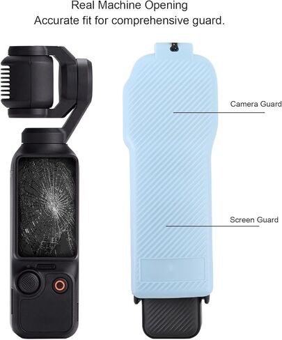 غلاف الغلاف gugxiom gimbal مع 3 فتحات مرشح ، متوافقة مع ملحقات Osmo 3 ، غطاء واقٍ من القشرة الصلبة in Kuwait