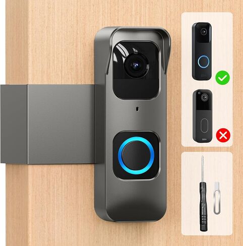 مضاد للسرقة Blink 1st Gen Doorbhers Mount Bracket Wide-Hand (ليس لعام 2025 أحدث طرازات GE in Kuwait