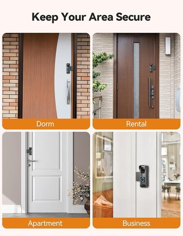 مضاد للسرقة Blink 1st Gen Doorbhers Mount Bracket Wide-Hand (ليس لعام 2025 أحدث طرازات GE in Kuwait