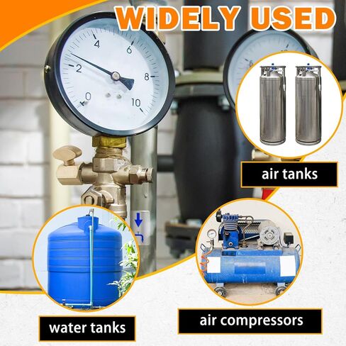 2 PCS ضاغط الهواء صمام الصمام النحاس النحاس الهواء فرامل الخزان الصرف الديك الأرض قابس الأرض COCK 1/4 "NPT الذكور دبابة فحص صمام ضاغط in Kuwait