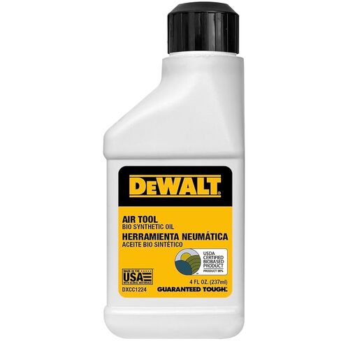Dewalt Air Tool Biosynthetic Oil, 4 oz in Saudi Arabia