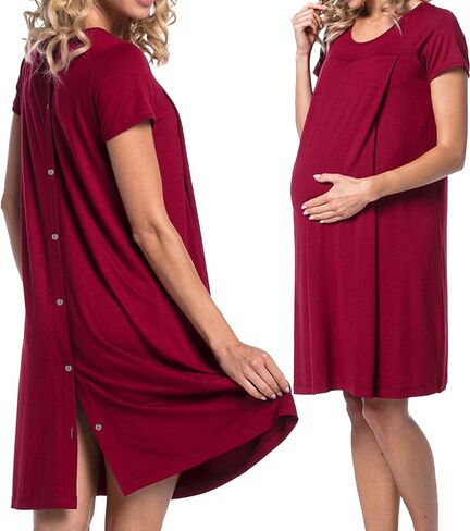 هدية للسيدات في مستشفى نوم نوم للتمريض نوم الأكمام قصيرة الأكمام مع أزرار S-XXL in Saudi Arabia