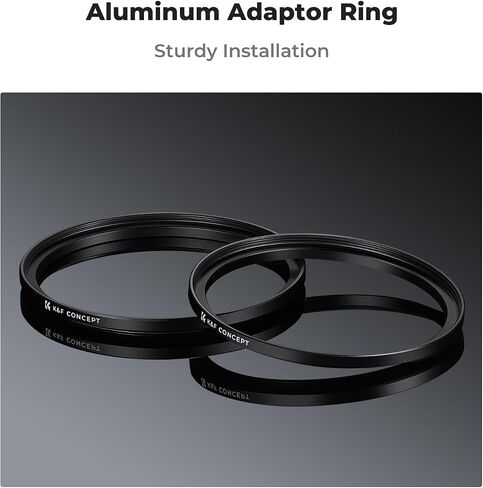 82mm Variable ND3-1000 Lens Filter & 77-82mm (2PCS) Step Up Filter Adapter Rings Kit, for 77mm Lens Add 82mm Filter in Saudi Arabia