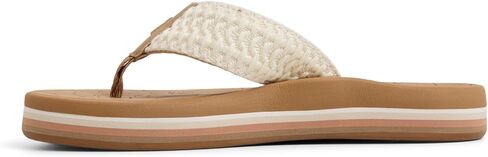 Roxy Women's Colbee Hi Flip-Flop ، Cream ، 10 in Kuwait